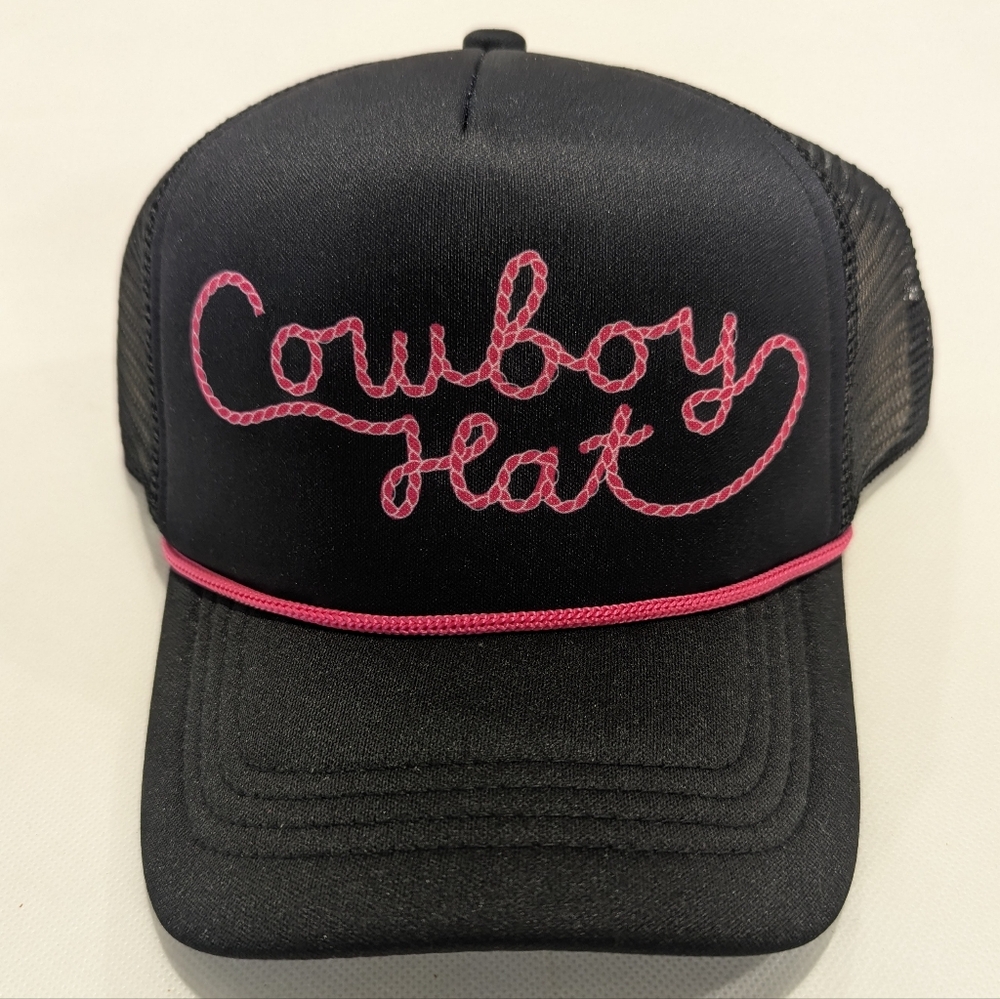 Brand New 'Cowboy Hat' Mesh Snapback Unisex One Size